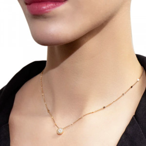 Collana Pasquale Bruni Luce  in Oro Rosa 18 ct. con Diamanti