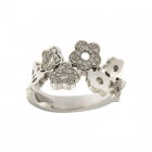 Anello Pasquale Bruni in Oro Bianco e diamante