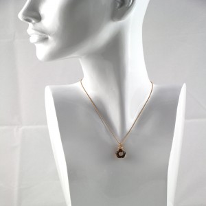 Collana Pasquale Bruni Oro, Quarzo Rosa e Diamanti