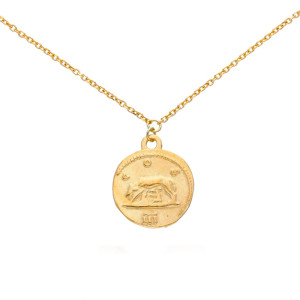 Collana Charm Gioielli Valenza Mazzoni con moneta