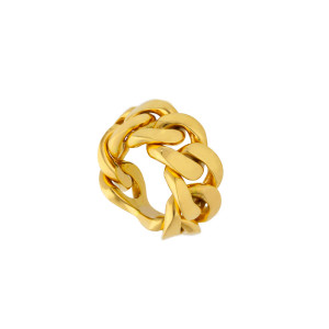 Anello a maglia Dolce Vita Gioielli Valenza Mazzoni in Oro Giallo