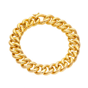 Bracciale a maglie Dolce Vita Gioielli Valenza Mazzoni in Oro Giallo
