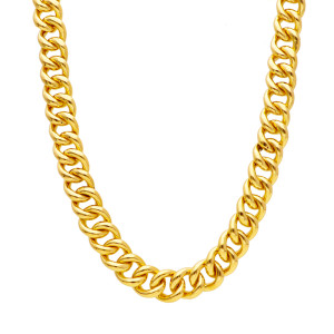 Collana a maglie Dolce Vita Gioielli Valenza Mazzoni in Oro Giallo 