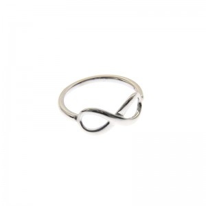 Anello Incontri Gioielli Valenza Mazzoni Infinito in Oro Bianco