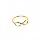 Anello Incontri Infinito in Oro Giallo