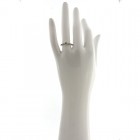 Anello Solitario Gioielli Valenza Mazzoni in Oro Bianco