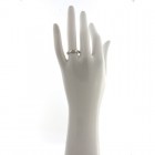 Anello Solitario Gioielli Valenza Mazzoni in Oro Bianco