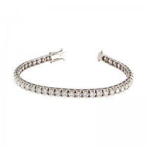 Bracciale Crivelli tennis, in oro Bianco e Diamanti