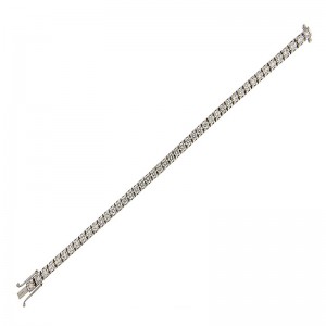 Bracciale Crivelli tennis, in oro Bianco e Diamanti