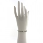 Bracciale Crivelli tennis, in oro Bianco e Diamanti