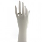 Anello Trilogy BY Mazzoni in Oro Bianco con Diamanti