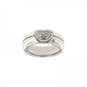 Anello My Valenza in Oro Bianco con Diamanti