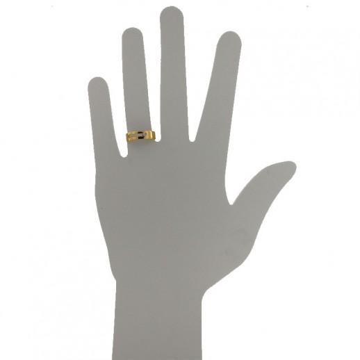 Anello Uomo My Valenza in Oro Giallo
