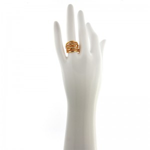  Anello Crivelli in Oro Giallo e Diamanti