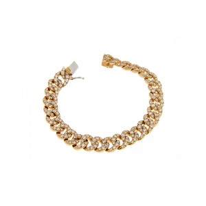 Bracciale Crivelli in Oro Rosa e Diamanti