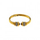Bracciale Gioielli Valenza Mazzoni in oro giallo con Diamante e Rubini