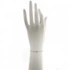Bracciale My Valenza in Oro Giallo e Diamanti, Simbolo Croce