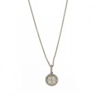 Collana Crivelli Oro Bianco e Diamanti