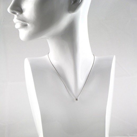 Collana Crivelli Oro Bianco e Diamanti