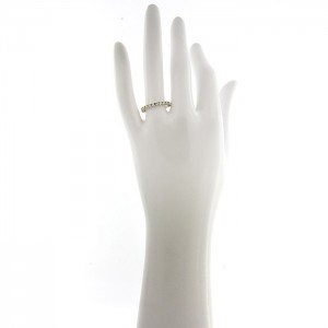 Anello Eternity My Valenza Oro Bianco e Diamanti