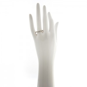 Anello Eternity My Valenza Oro Bianco e Diamanti
