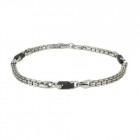 Bracciale Zancan da uomo in argento (cod. ESB172-N)