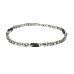 Bracciale Zancan da uomo in argento (cod. ESB172-N)